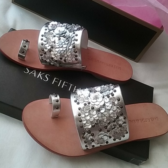 Saks Fifth Avenue Shoes - 🎉Sale🎊 Saks Fifth Avenue Sandals